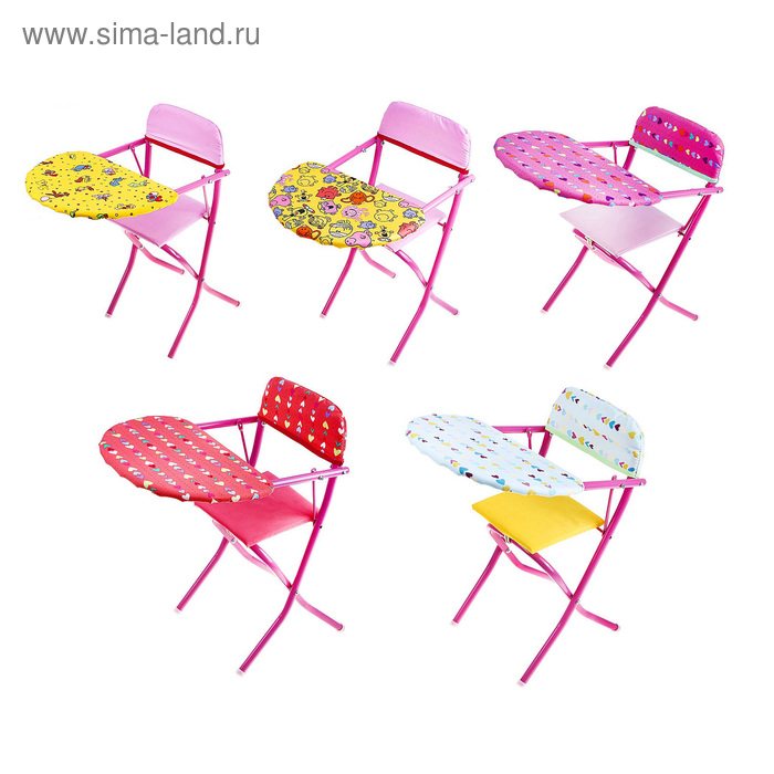 Стул для кормления кукол, цвета МИКС - Фото 1