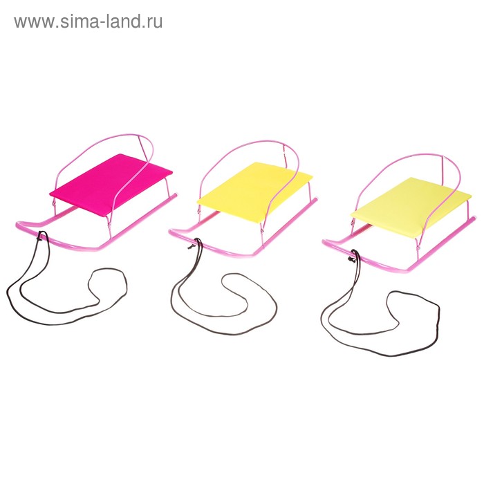 Санки для кукол №1, цвета МИКС - Фото 1