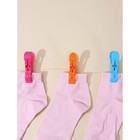 Прищепки для белья в корзинке Доляна, 7.5 см, 36 шт., МИКС - Фото 11