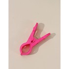 Прищепки для белья в корзинке Доляна, 7.5 см, 36 шт., МИКС - Фото 5