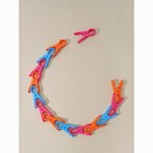 Прищепки для белья в корзинке Доляна, 7.5 см, 36 шт., МИКС - Фото 8