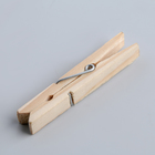 Прищепки бельевые, 7 см, 24 шт - Фото 2