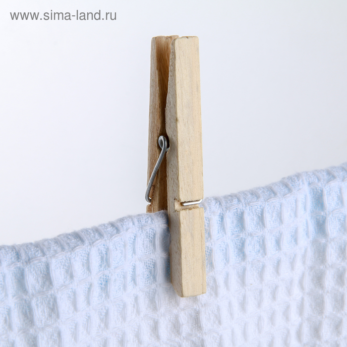 Прищепки бельевые, 7 см, 50 шт - Фото 1