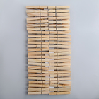 Прищепки бельевые, 7 см, 50 шт - Фото 4