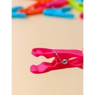 Прищепки для белья Доляна «Ложки», 8.2×1.7×3.5 см, 24 шт. - Фото 4