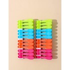 Прищепки для белья Доляна «Ложки», 8.2×1.7×3.5 см, 24 шт. - Фото 6