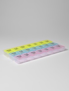 Таблетница - органайзер «Неделька», английские буквы, утро/день/ночь, 21.5×11×2 см, 21 секция, разноцветная - Фото 4