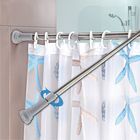 Карниз для ванной комнаты Доляна, телескопический 110-200 см, цвет голубой - Фото 2