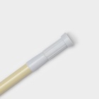 Карниз для ванной Доляна, телескопический, 110-200 см, бежевый - Фото 5