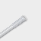 Карниз для ванной Доляна, телескопический, 140-260 см, белый - Фото 5