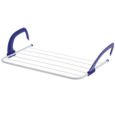 Сушилка для белья навесная 55х34 см, цвет МИКС