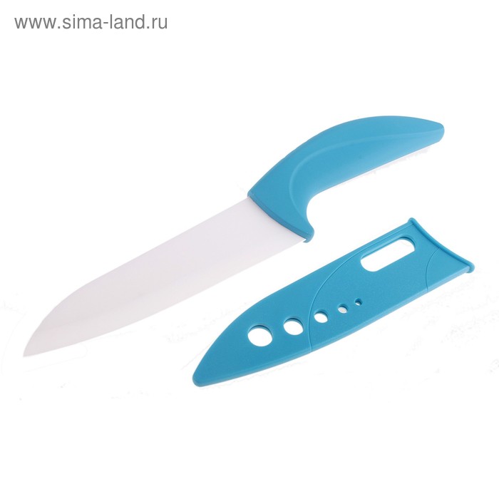 Нож керамический 15 см, чехол - Фото 1