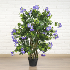 Дерево искусственное "Ипомея цветы голубые" 110 см - Фото 1
