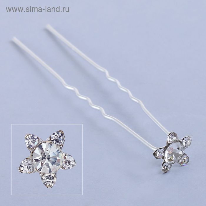 шпилька для волос звездочка мал - Фото 1