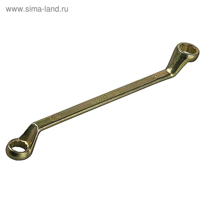 Ключ накидной гаечный STAYER 27130-25-28, изогнутый, 25 x 28 мм - Фото 1