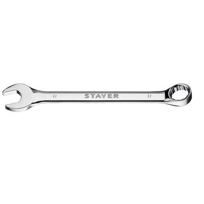 Ключ комбинированный гаечный STAYER HERCULES 27081-11_z01, 11 мм