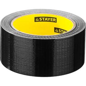 Лента армированная STAYER Professional 12086-50-25, влагостойкая, 48мм х 25м, черная