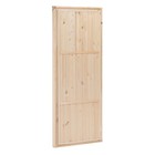 Дверь для бани и сауны, 170×70 см, деревянная, хвоя - Фото 7