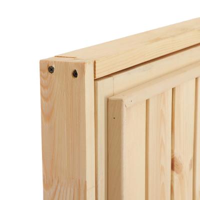 Дверь для бани и сауны, 180×70 см, деревянная, хвоя