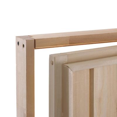 Дверь для бани и сауны, 180×70 см, деревянная, хвоя