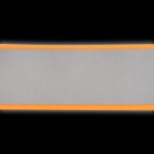 Повязка нарукавная светоотражающая, 41 см × 3 см, цвет неоновый оранжевый - Фото 2