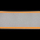 Повязка нарукавная светоотражающая, 41 см × 3 см, цвет неоновый оранжевый - Фото 2