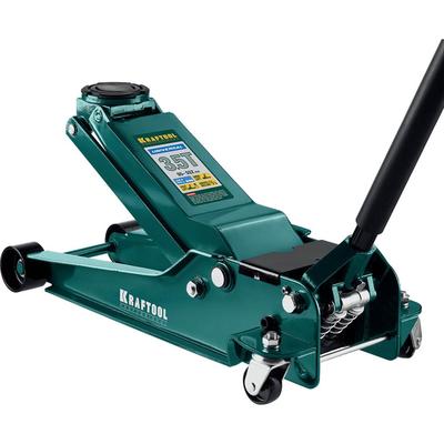 Домкрат подкатной Kraftool UNIVERSAL 43454-3.5, универсальный, для СТО, подъем 95-552 мм, 3.5т 557