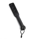 Шлёпалка БДСМ «Черные сердца», экокожа, 32×5.5 см - Фото 2