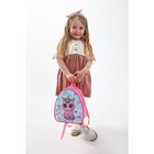Рюкзак детский для девочки «Единорог», отдел на молнии, цвет розовый - Фото 7