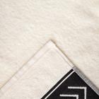 Полотенце махровое "Стрелки" молочное 50х90 см, 100% хлопок, 370гр/м2 - Фото 3