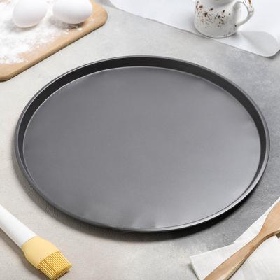 УЦЕНКА Форма для пиццы «Жаклин»,35×1.5 см, антипригарное покрытие