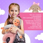 Пупс интерактивный «Малыш», 6 функций, озвученный, кушает, пьёт, играет в ладушки, высота 40 см - Фото 6