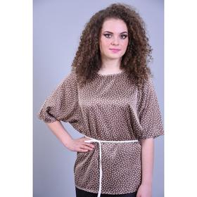 

Блузка женская, с поясом, размер 52