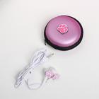 Набор наушники вакуумные с гарнитурой и чехол «Ты просто чудо» - фото 51319870