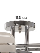 Люстра 6591182/8 E27 40Вт хром 90х90х21 см BayerLux - фото 24283443