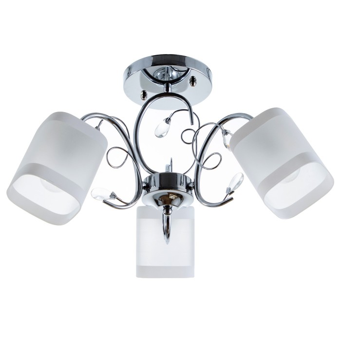 Люстра 91273/3 E27 40 Вт хром 54×54×25 см BayerLux