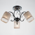 Люстра 91273/3 E27 40 Вт хром 54×54×25 см BayerLux - фото 4811275