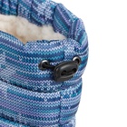 Сапоги комбинированные с фиксатором, утепл. иск. мехом, с цветным рисунком, С-35.350Б, р.38 до -5°С - фото 26892759