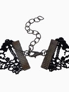 Чокер «Госпожа», ажур и цепочки, чёрный, 30 см  (артикул 5514743)  большой выбор товаров оптом и в розницу по низким ценам с доставкой