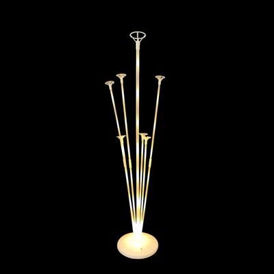 Стойка для шаров «Фонтан», 7 насадок, с подсветкой, 1 шт.