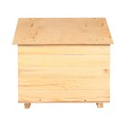 Будка для собаки, 105 × 75 × 64 см, деревянная, с крышей - фото 8578533