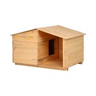 Будка для собаки, 105 × 75 × 64 см, деревянная, с крышей - фото 8578535