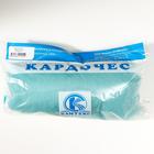 Шерсть для валяния "Кардочес" 100% полутонкая шерсть 100гр (023 св. бирюза) - Фото 3