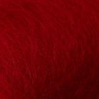 Шерсть для валяния "Кардочес" 100% полутонкая шерсть 100гр (091 вишня) - Фото 3