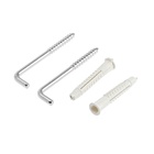 Набор для крепления бойлера и водонагревателя MasterProf, 100 л., шуруп-костыль 8х100, 2 шт. - фото 25812825