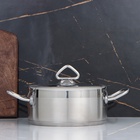 Кастрюля LUXSTAHL, 2 л, d=19 см, h=8 см, капсульное дно, индукция, нержавеющая сталь - Фото 6