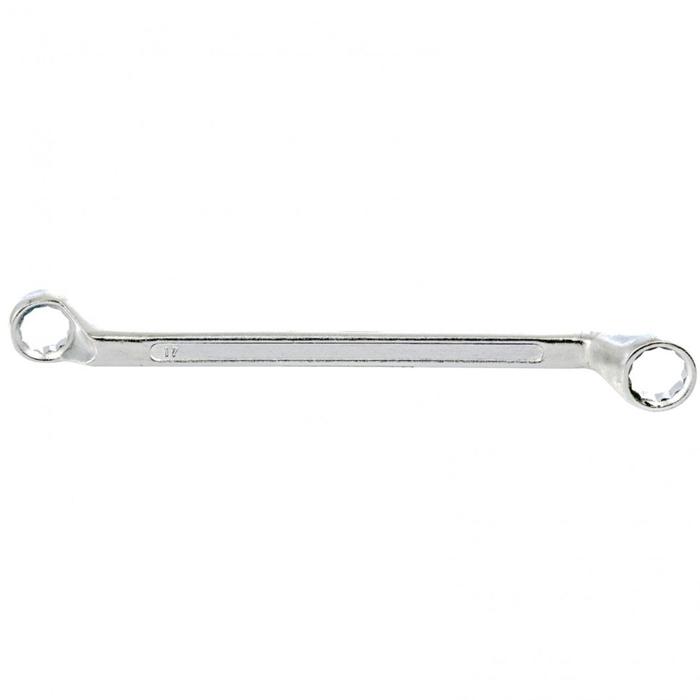 Ключ накидной коленчатый Sparta 147615, хромированный, 17 х 19 мм