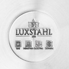 Сковорода из нержавеющей стали, d=28 см, h=5 см, капсульное дно, индукция - Фото 6