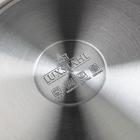 Сковорода, d=24 см, h=5 см, капсульное дно, индукция, нержавеющая сталь - Фото 5