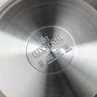 Сковорода, d=22 см, h=5 см, капсульное дно, индукция, нержавеющая сталь - Фото 5